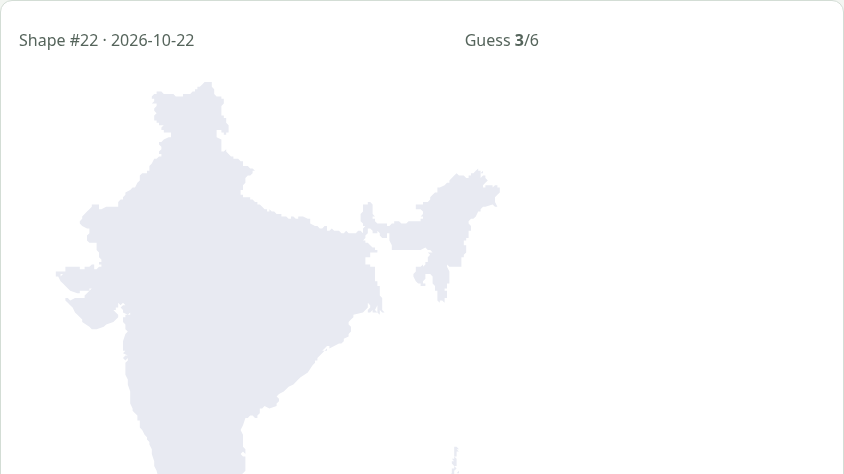 Country Shape preview