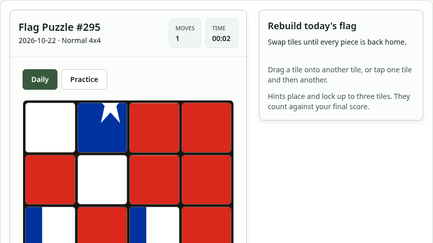 Flag Puzzle preview